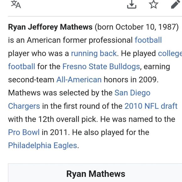 Chargers Ryan Matthews Team Jersey - Picture 9 of 12